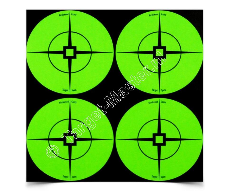 Birchwood Casey TARGET SPOTS Self-Adhesive Targets GREEN  7.5 Centimeter